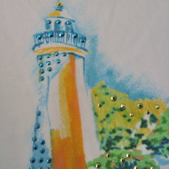 ALFRED DUNNER CROCHET CARDIGAN AND TANK SET LARGE - Picture 10 of 11